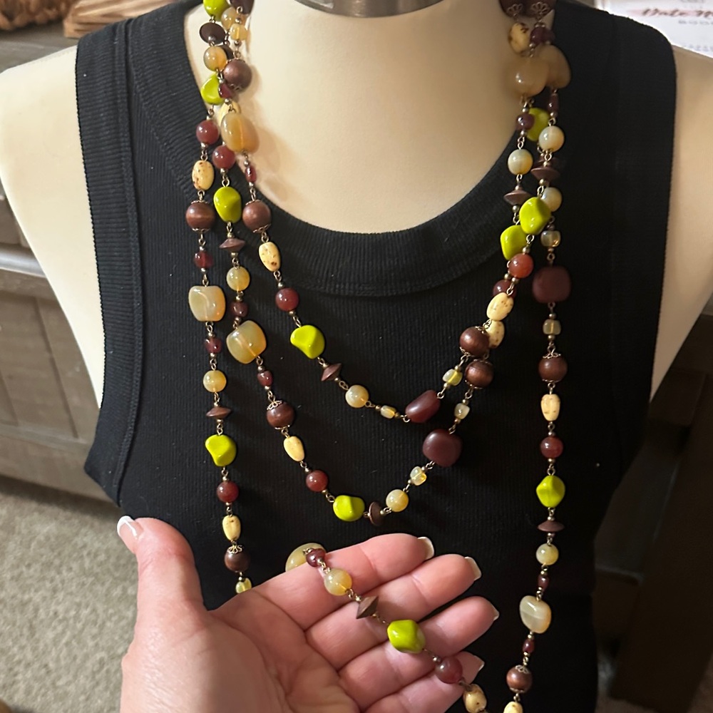 Multicolor Beaded Necklace